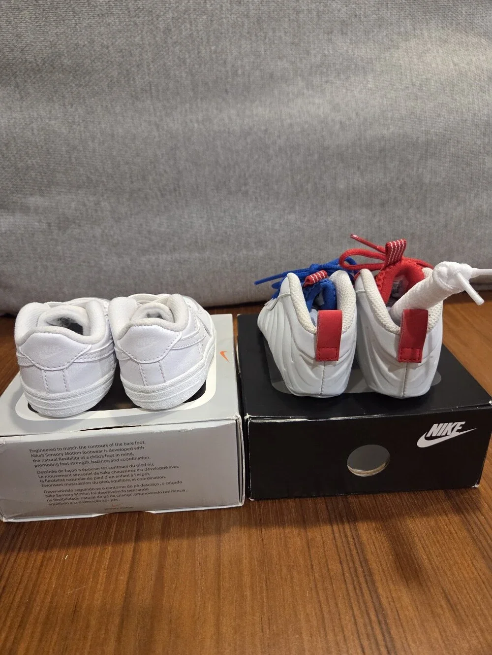 Lot of 2 Nike Infant/Toddler Sneakers Size 3C Nike Lil'Posite One & Nike Force 1